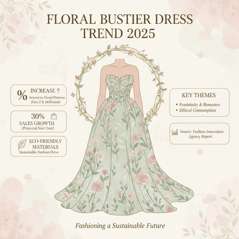 Top 10 Floral Bustier Dresses for 2025: Trends You Can't Miss