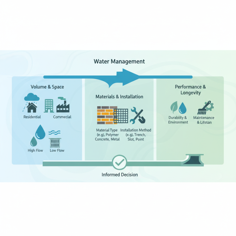 2025 How to Choose the Right Aco Drain for Your Drainage Needs