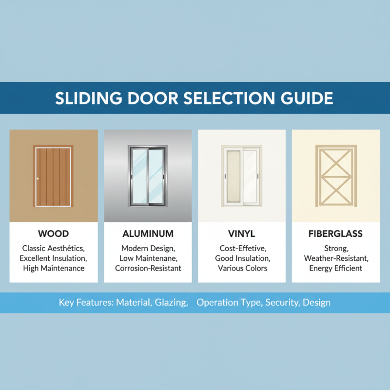 What are the Best Options for Sliding Doors and Their Key Features
