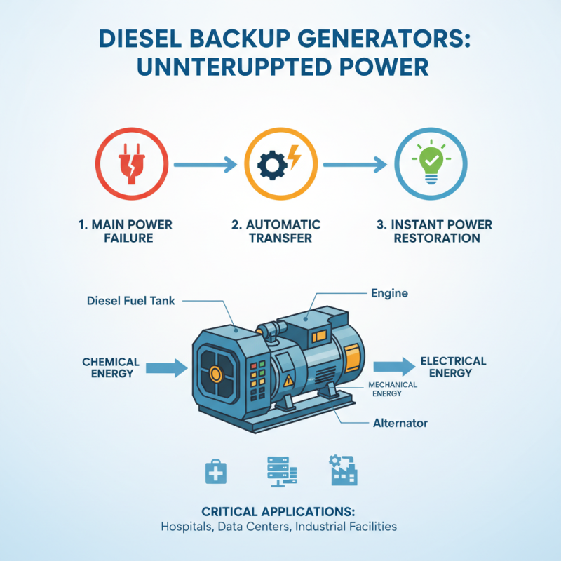 What is a Diesel Backup Generator and How Does It Work for Emergency Power