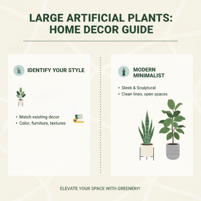 How to Choose the Best Large Artificial Plants for Home Decor