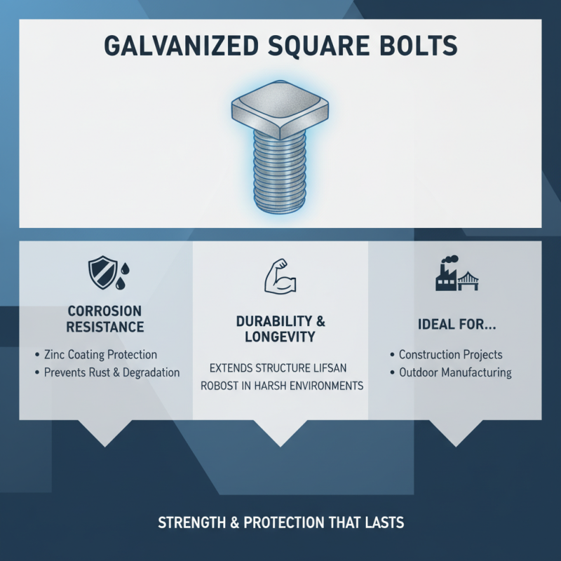 Why Choose Galvanized Square Bolts for Your Next Project