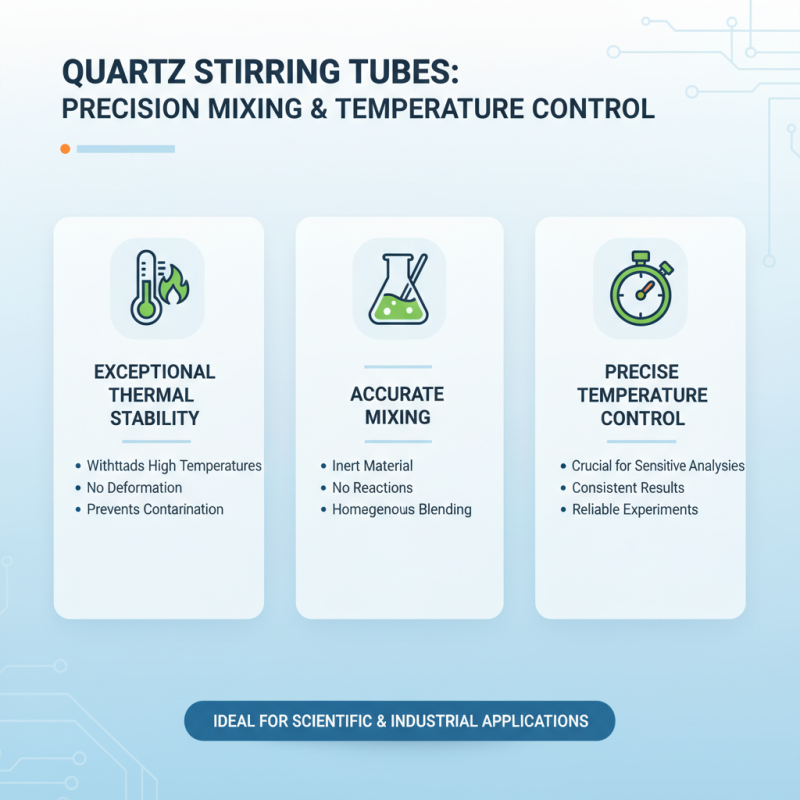 How to Use Quartz Stirring Tube for Accurate Mixing and Temperature Control
