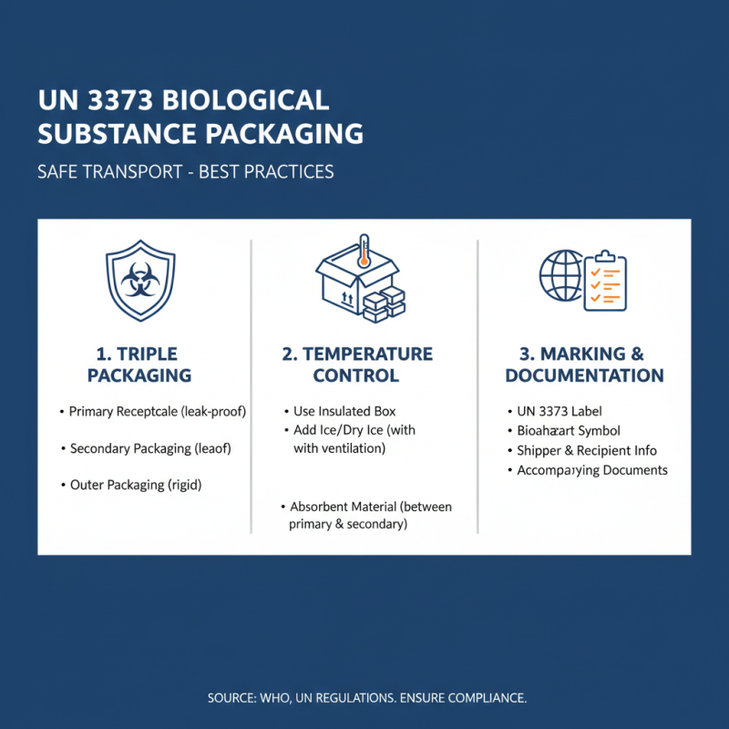 How to Properly Prepare a UN 3373 Package for Safe Transport