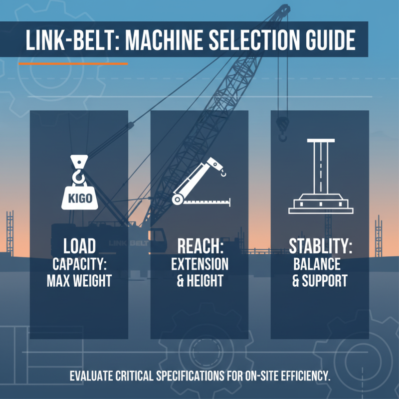 How to Choose the Right Link Belt Machine for Your Construction Needs