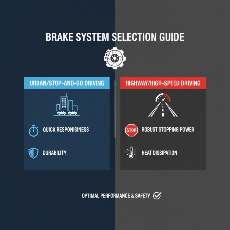 How to Choose the Right Brake System for Your Vehicle