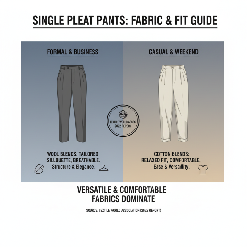 How to Style Single Pleat Pants for Any Occasion and Elevate Your Look