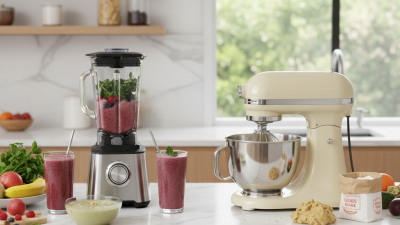 Why Choose Blenders Over Mixers for Your Kitchen Needs?