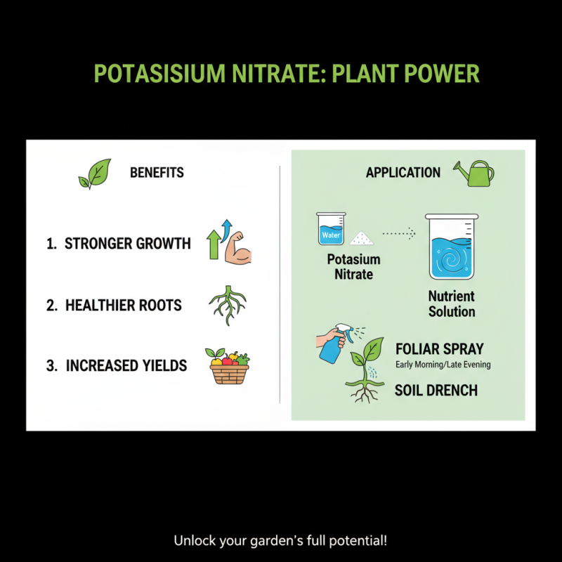Why Choose Potassium Nitrate Granule for Your Gardening Needs?