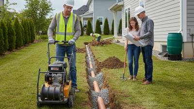 How to Install an Underground Drainage Pipe for Effective Water Management