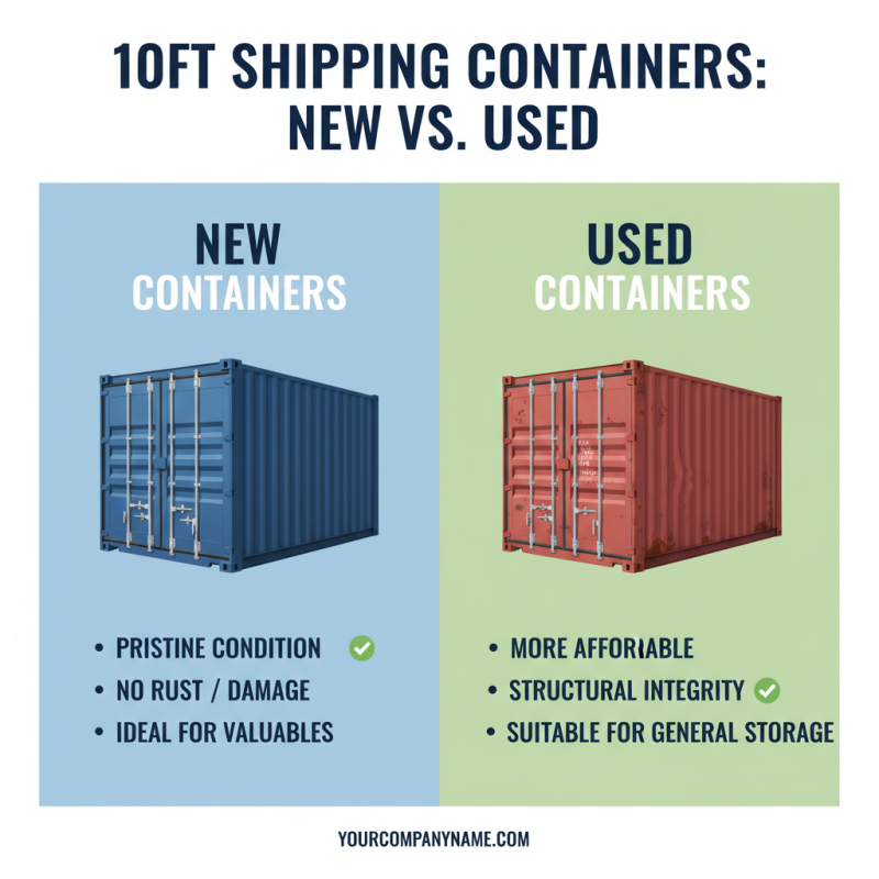 Top 10 Tips for Choosing the Best 10ft Shipping Containers for Your Needs