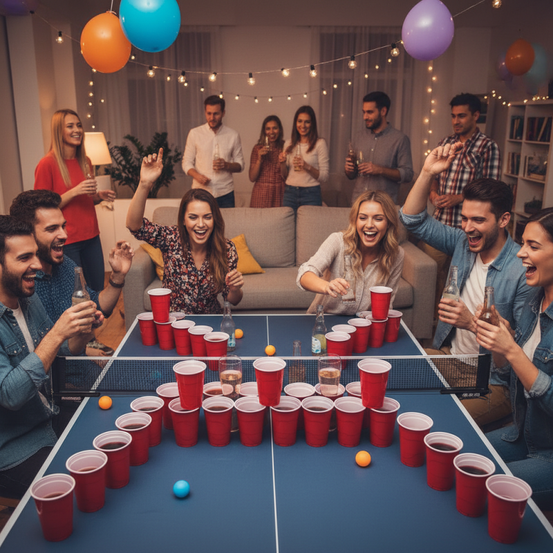 Why the Ping Pong Drinking Game is the Ultimate Party Experience