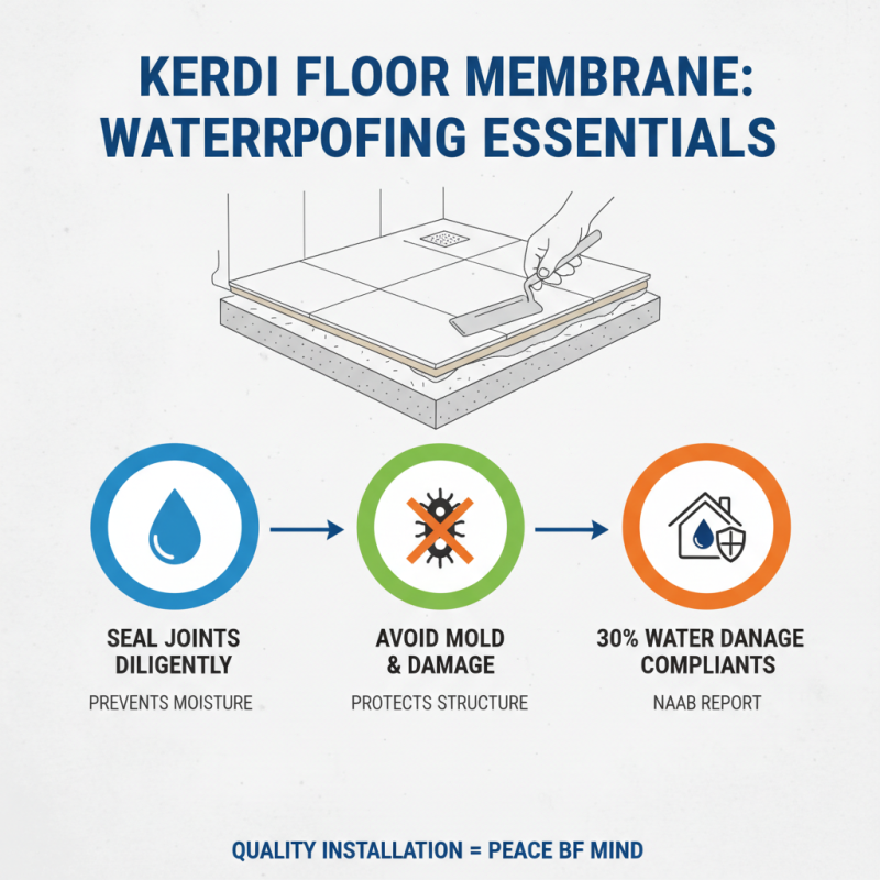 Essential Tips for Installing Kerdi Floor Membrane Like a Pro
