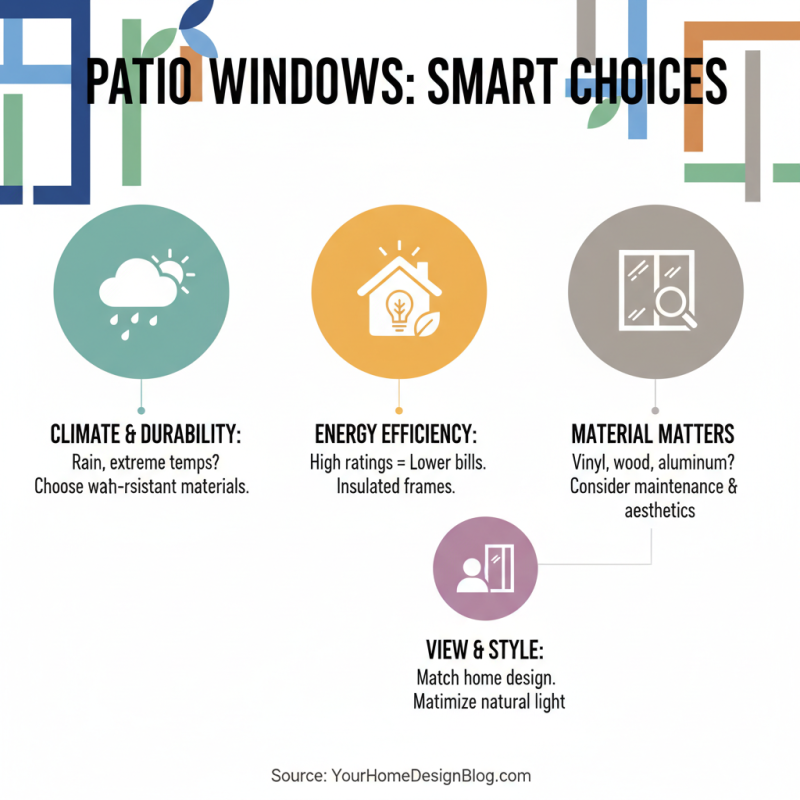 How to Choose the Best Patio Windows for Your Home Design