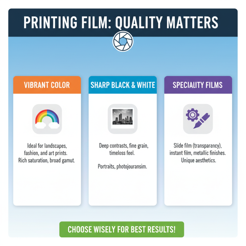 The Best 10 Printing Film Options for High Quality Images