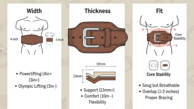 How to Choose the Right Leather Belt for Weightlifting Performance and Support