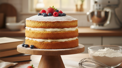 How to Make Moist and Fluffy Cakes with Cake Flour at Home