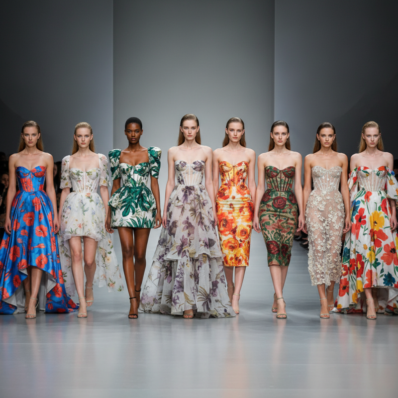 Top 10 Floral Bustier Dresses for 2025: Trends You Can't Miss