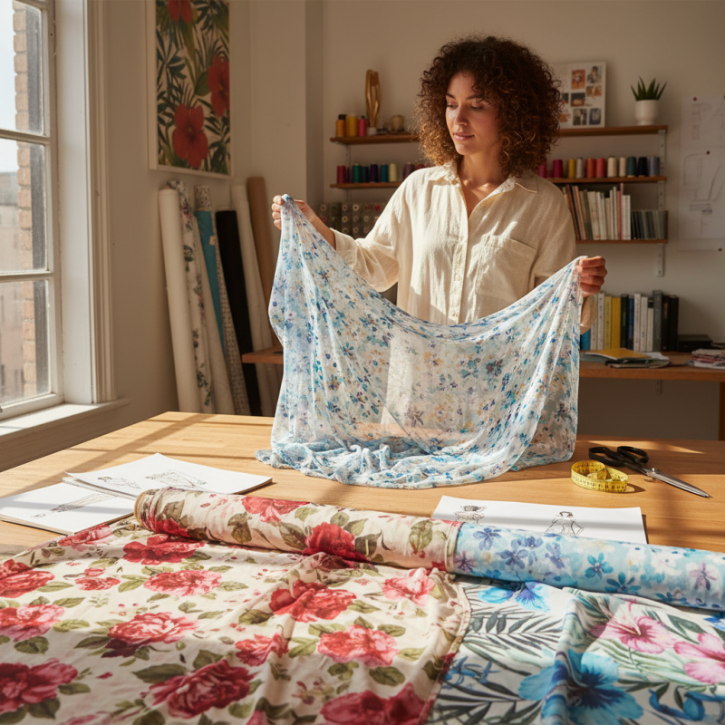How to Choose the Best Georgette Floral Print Fabric for Your Projects