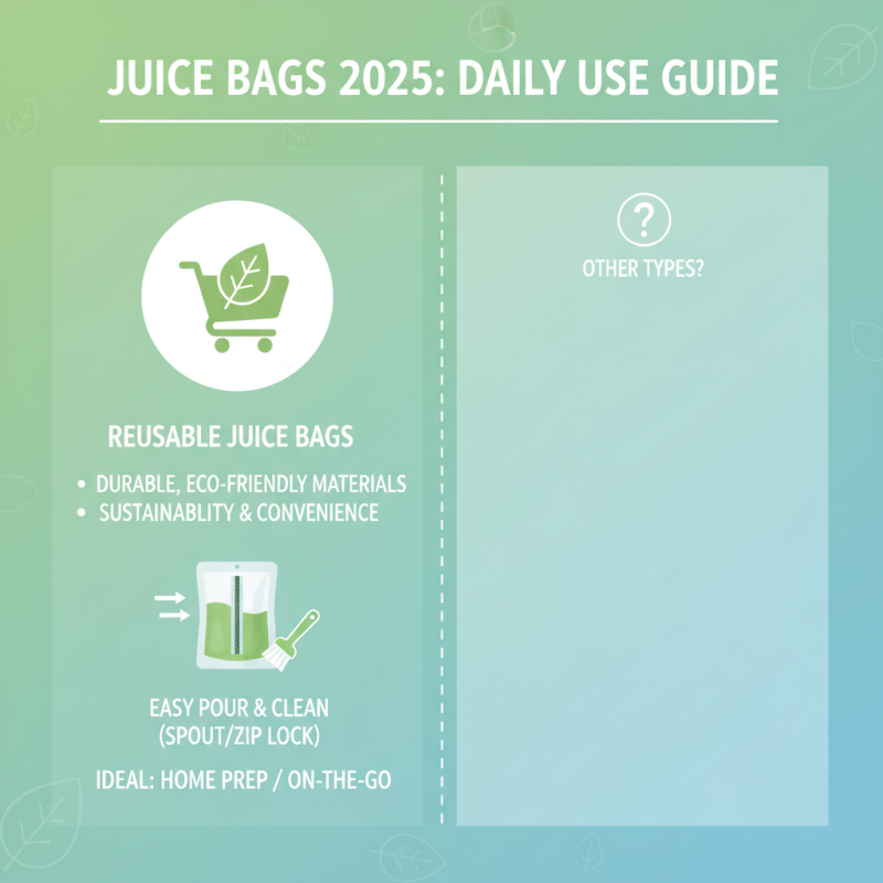 How to Choose the Best Juice Bag for Your Everyday Needs in 2025