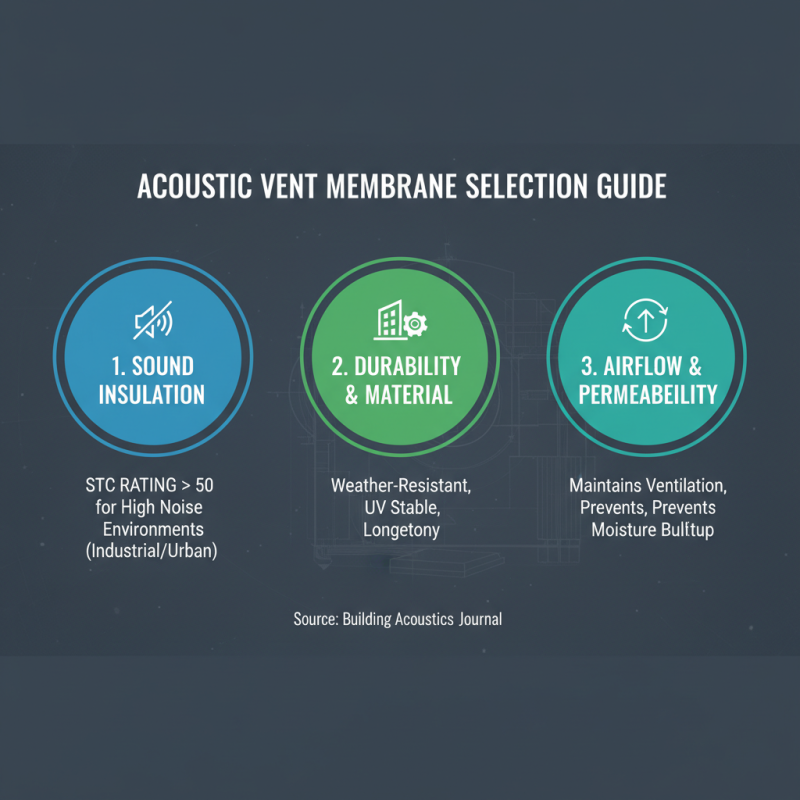 How to Choose the Right Acoustic Vent Membrane for Your Building Needs