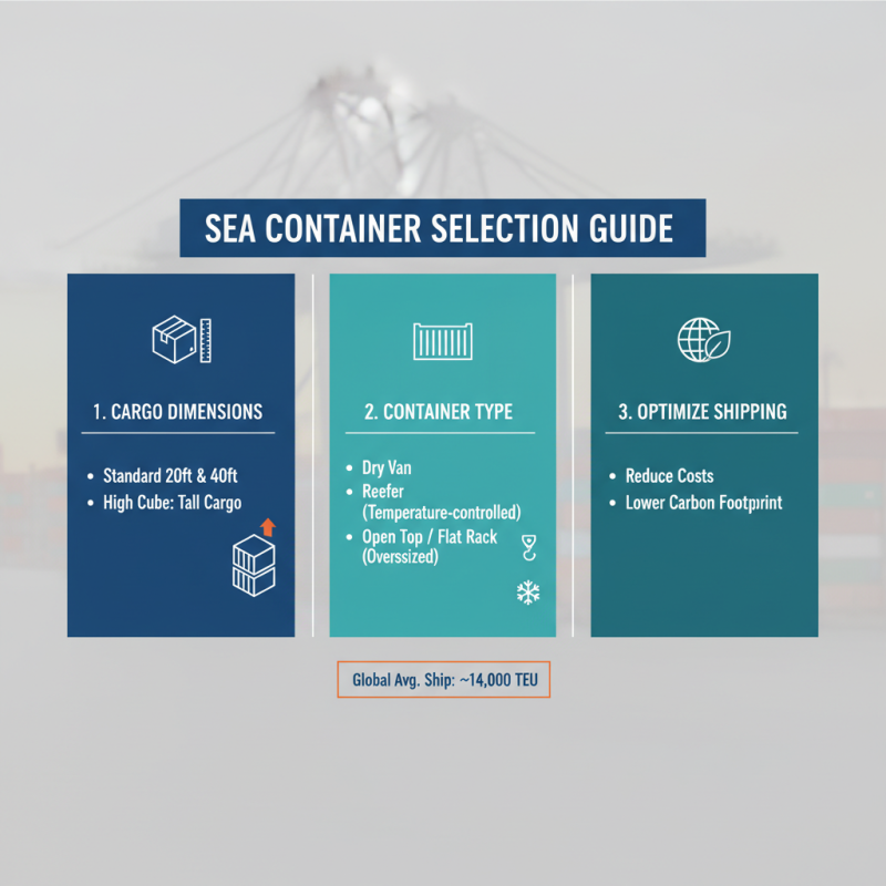 How to Choose the Right Sea Container for Your Shipping Needs