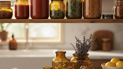 How to Use Amber Glass Jars for Preserving Food and Enhancing Your Home