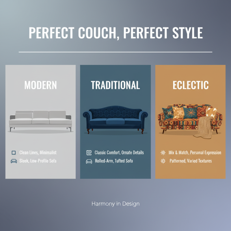 How to Choose the Perfect Design Couch for Your Living Room Style