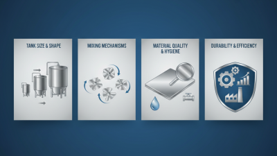 How to Choose the Right Stainless Steel Mixing Vessel for Your Needs