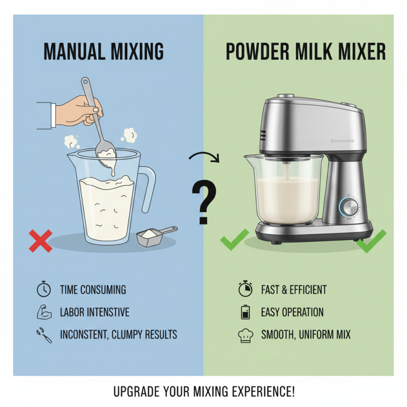 Top Benefits of Using a Powder Milk Mixer for Effortless Mixing Solutions