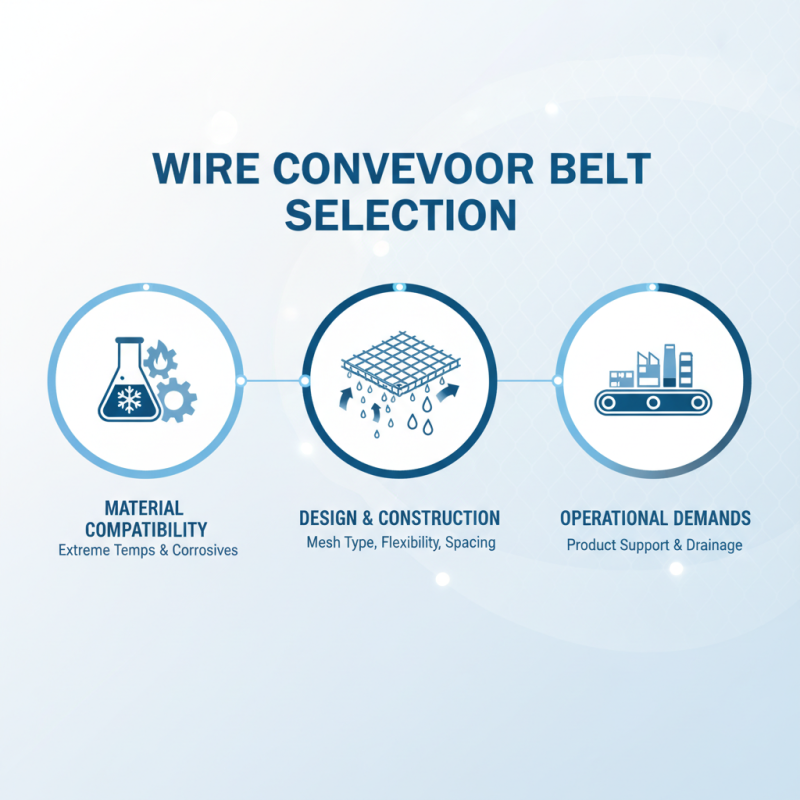 10 Essential Tips for Choosing the Right Wire Conveyor Belt for Your Needs