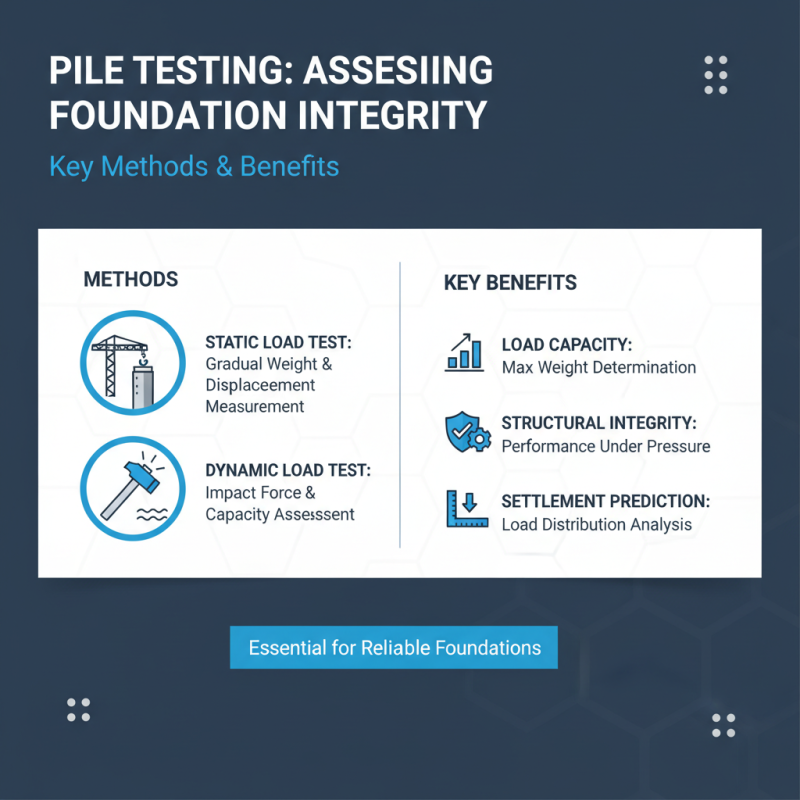 What is Pile Testing Equipment and How Does it Ensure Structural Integrity