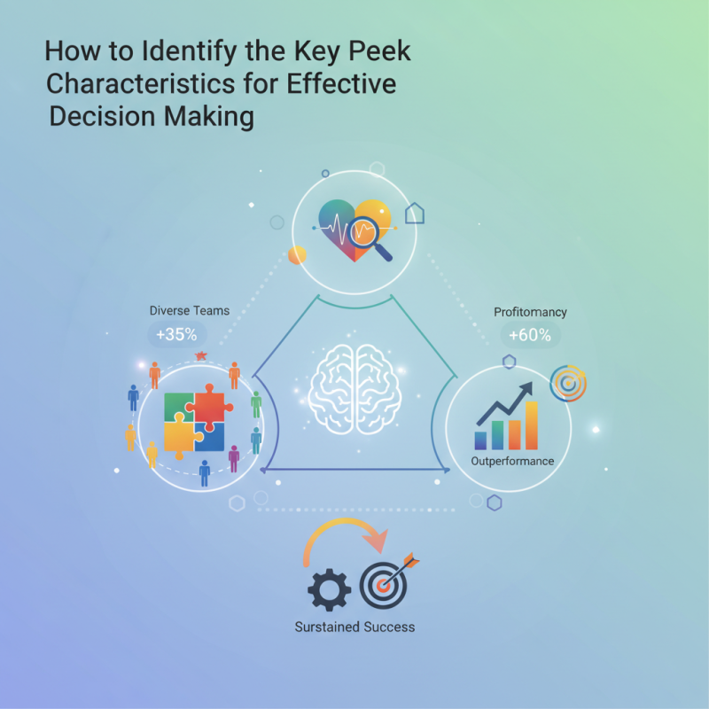 How to Identify the Key Peek Characteristics for Effective Decision Making