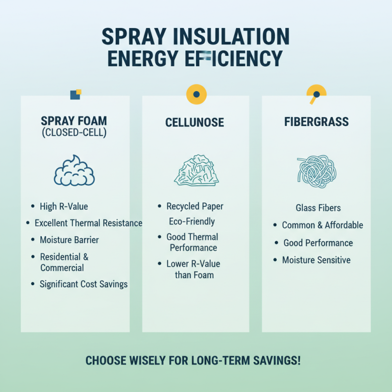 Best Spray Insulation Options for Energy Efficiency and Cost Savings