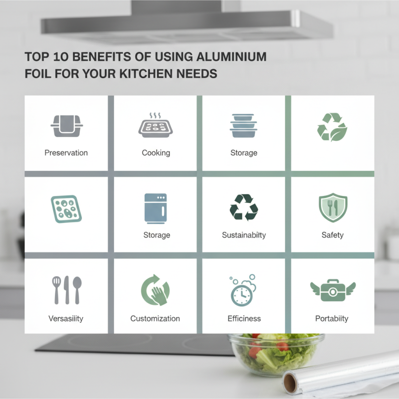 Top 10 Benefits of Using Aluminium Container Foil for Your Kitchen Needs