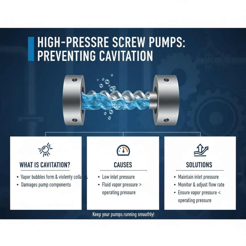 High Pressure Screw Pump Tips for Optimal Performance and Maintenance