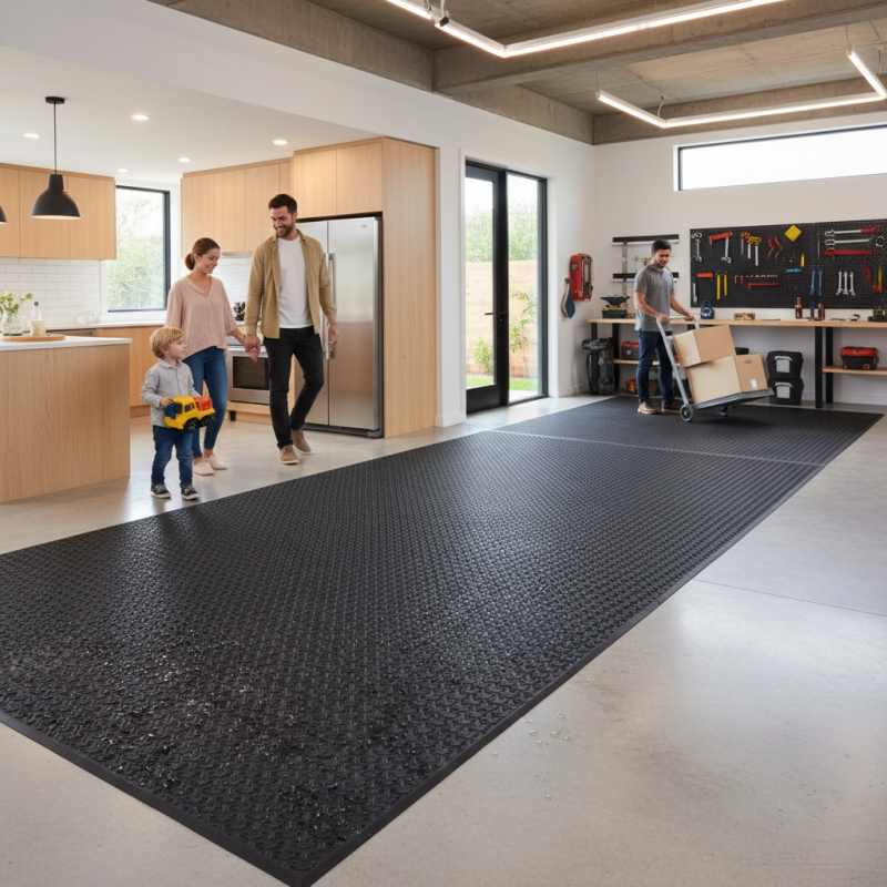 Top 10 Benefits of Using Corrugated Rubber Mats for Your Home and Business