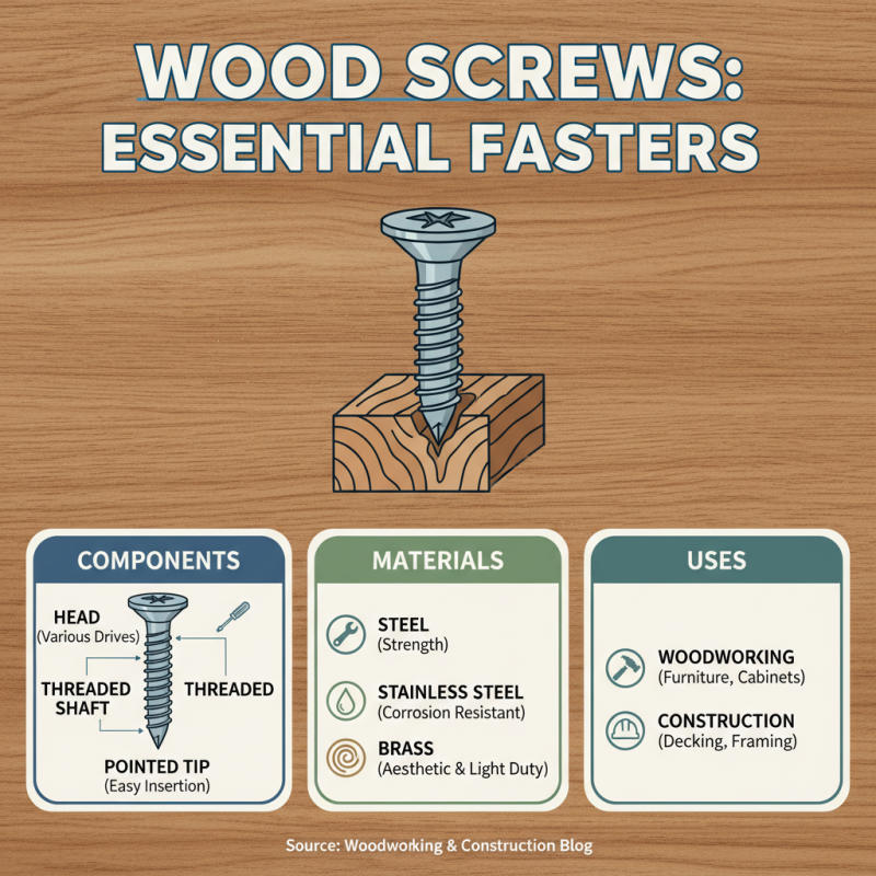 What is a Wood Screw and How to Choose the Right One for Your Project