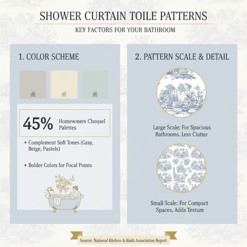 How to Choose the Perfect Shower Curtain Toile for Your Bathroom Decor