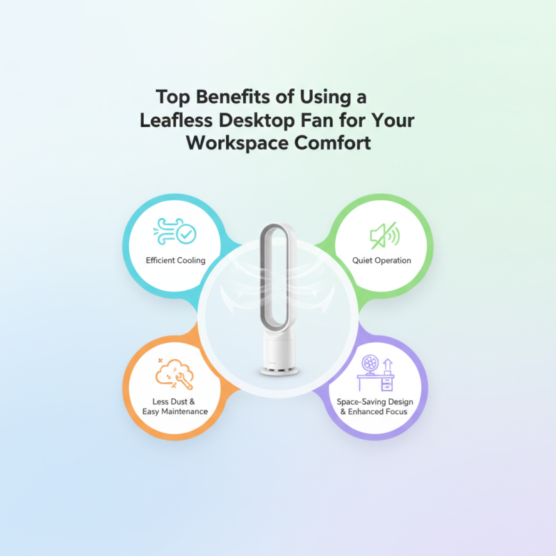 Top Benefits of Using a Leafless Desktop Fan for Your Workspace Comfort