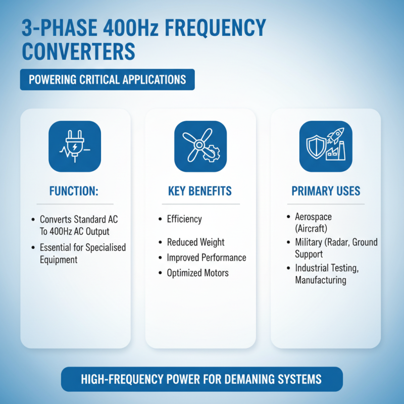 Best 3 Phase 400Hz Frequency Converter Options for Optimal Performance