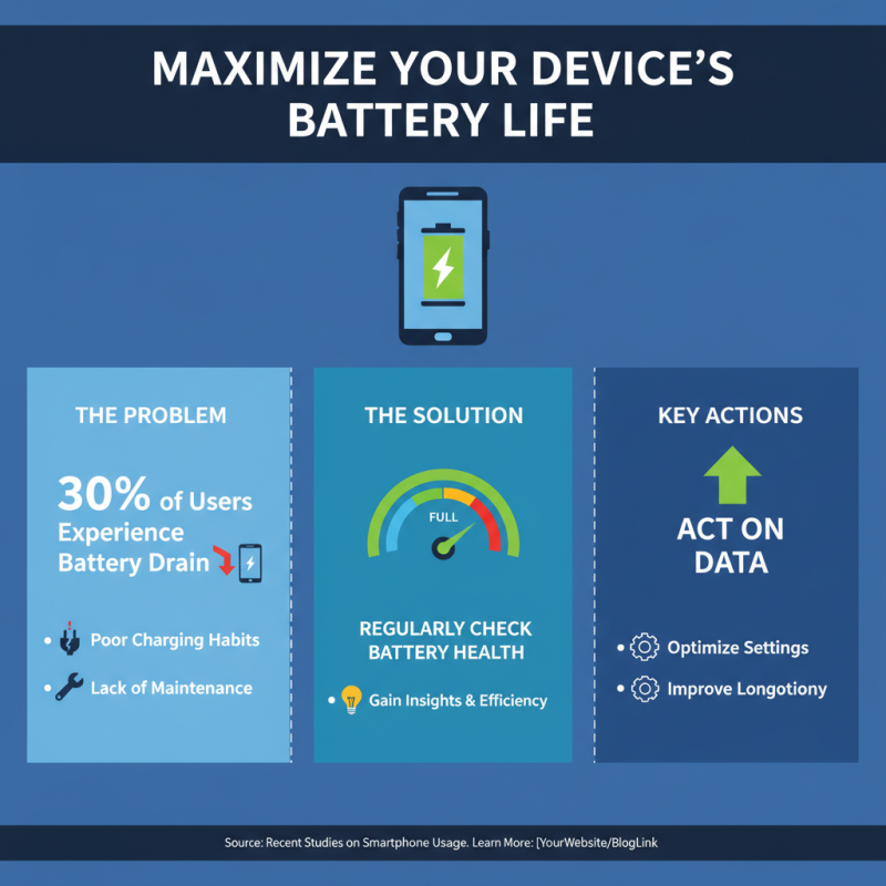How to Use a Battery Status Checker to Maximize Battery Life on Your Device