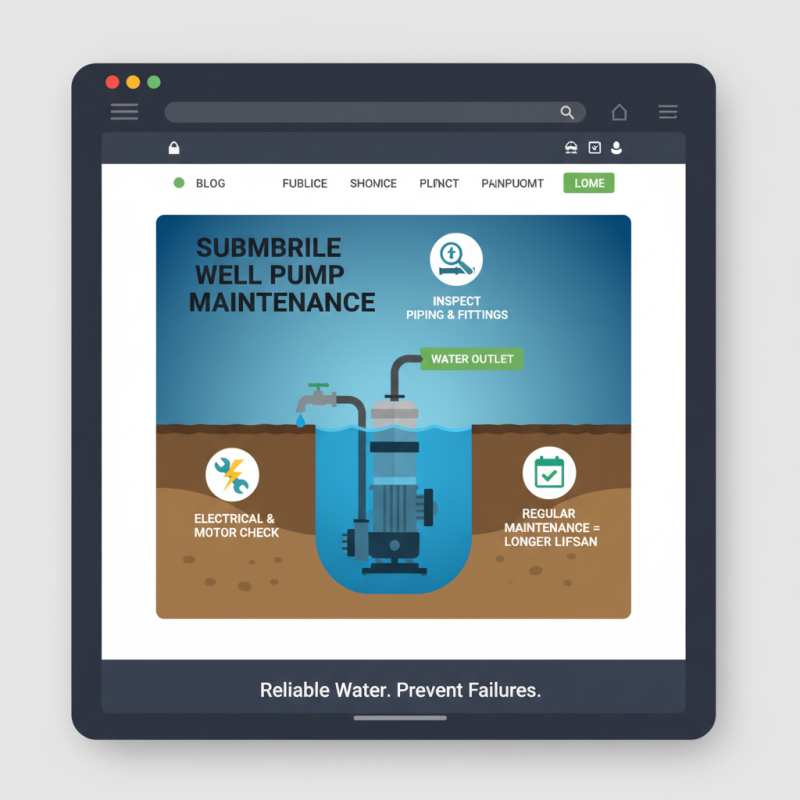 What is a Submersible Well Pump and How Does It Work?