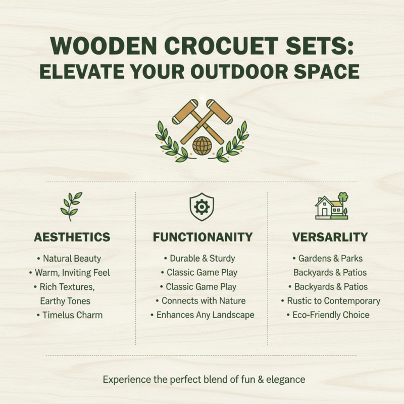 Top 10 Benefits of Using a Wooden Croquet Set for Outdoor Fun