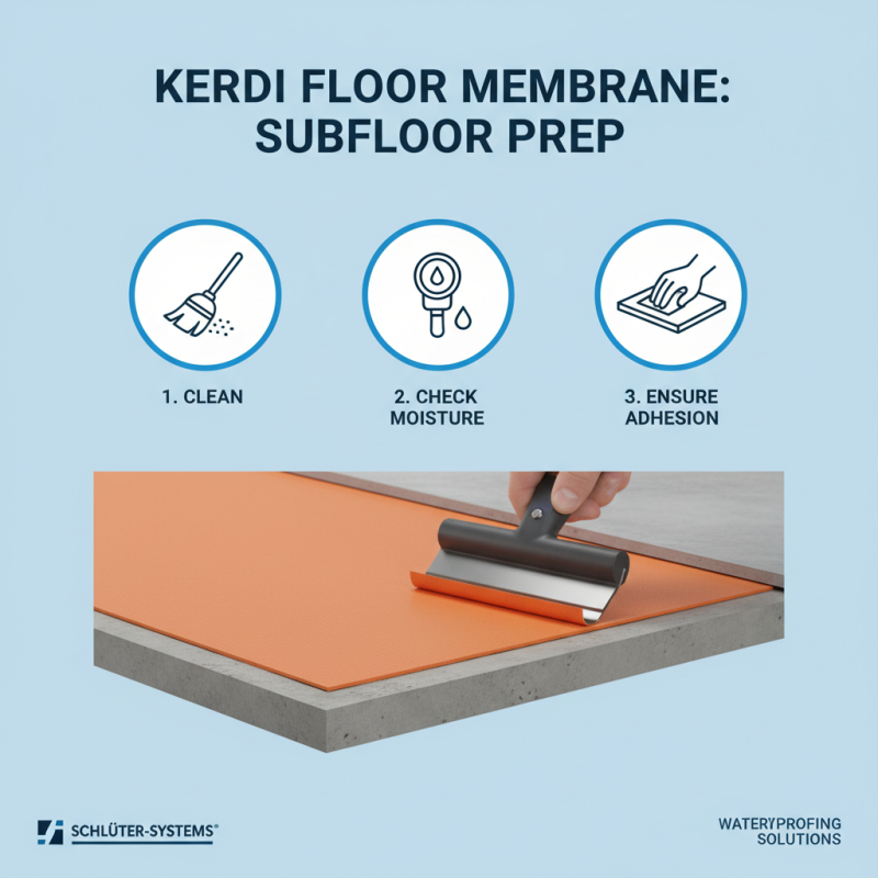 Essential Tips for Installing Kerdi Floor Membrane Like a Pro