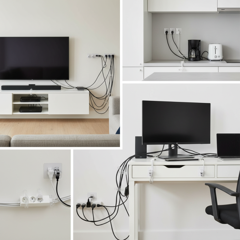How to Use Wire Clips for Organizing Cables and Enhancing Safety at Home