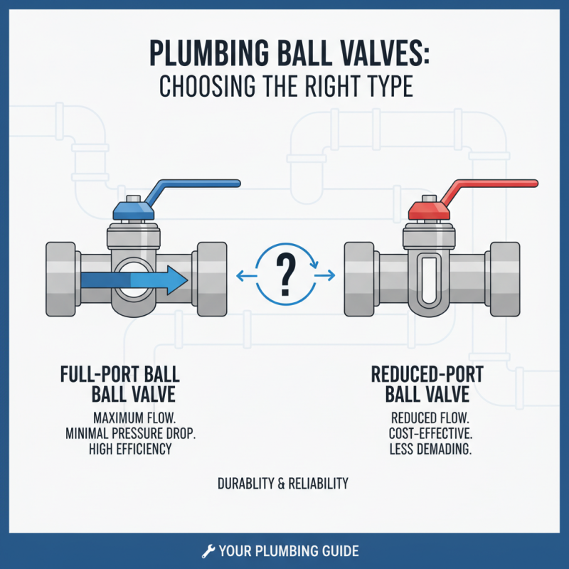 How to Choose the Right Ball Valves for Your Plumbing Needs