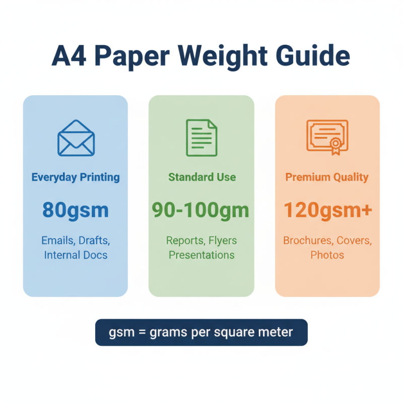 How to Choose the Right A4 Paper for Your Printing Needs