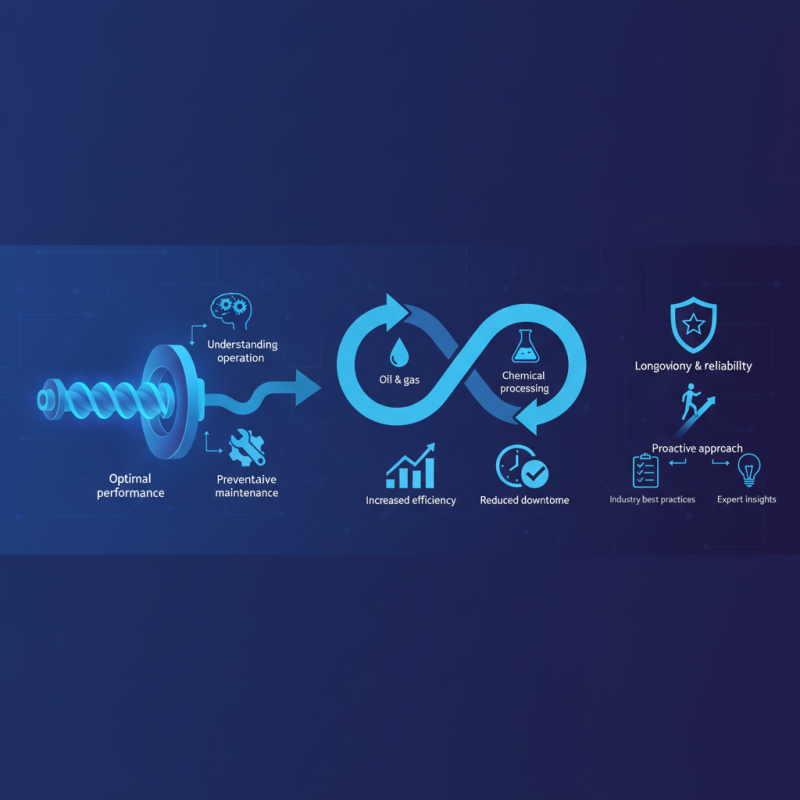 High Pressure Screw Pump Tips for Optimal Performance and Maintenance