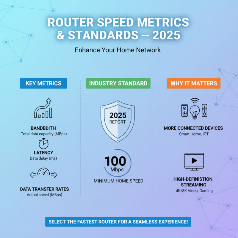 How to Choose the Fastest Router for Your Home Network in 2025